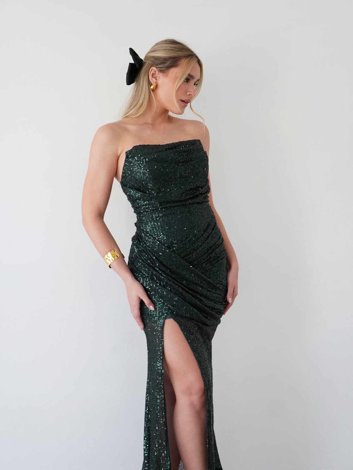 Ella Sequin Midi Dress