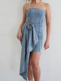 Gina Denim Mini Dress