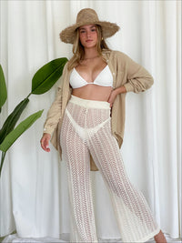 Resort Ready Crochet Pants