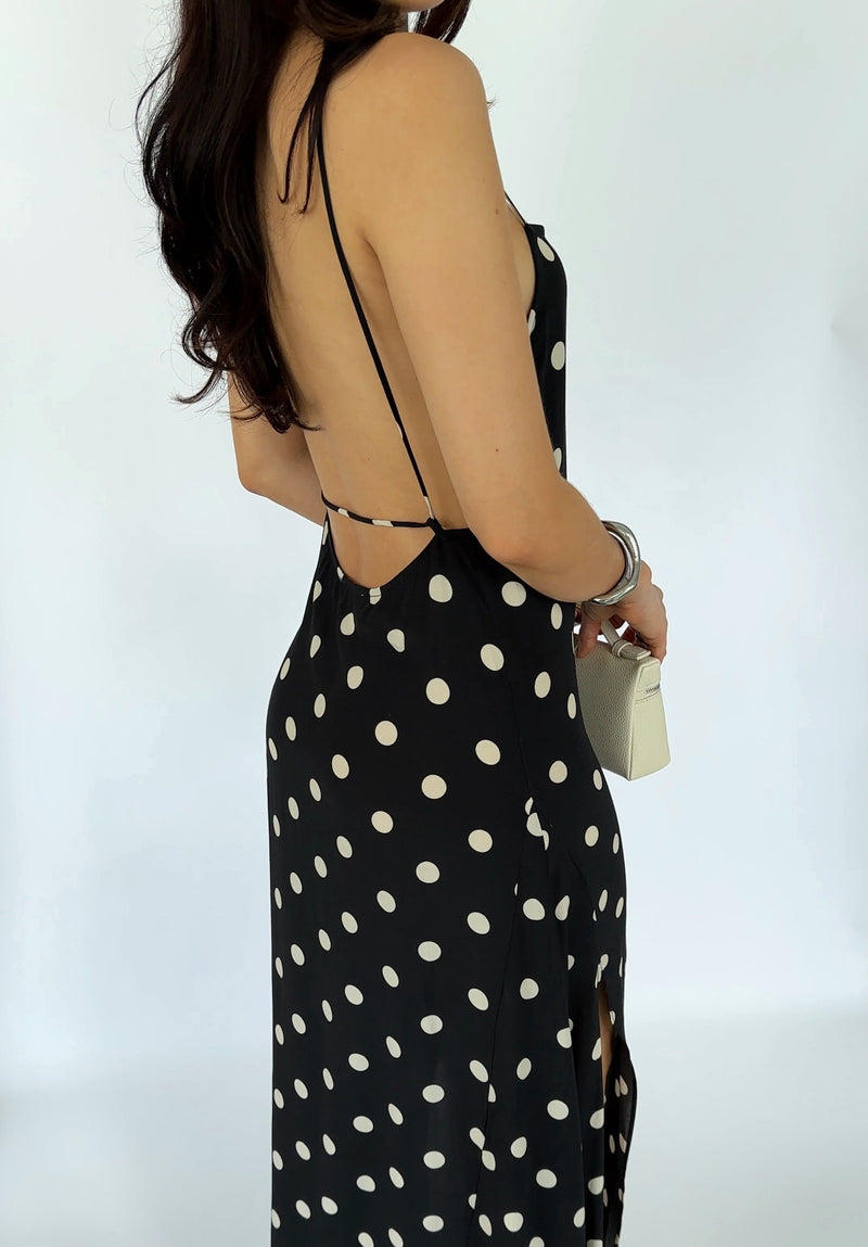 Dittany Polka Dot Dress