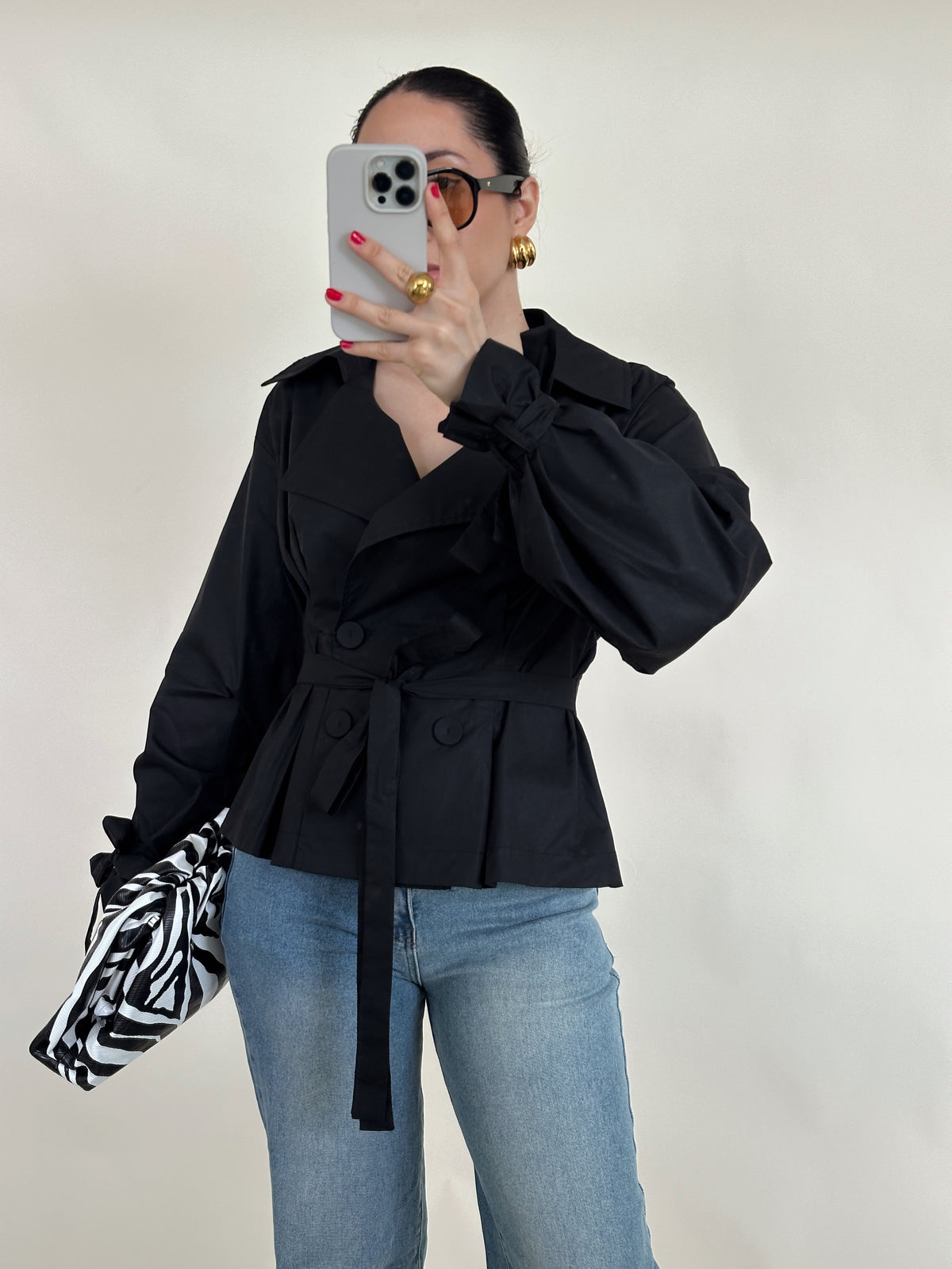 Molly Trench Blouse