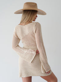 Skye Crochet Mini Dress