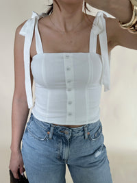 Grace Linen Top