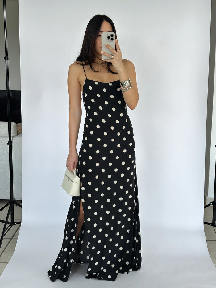 Dittany Polka Dot Dress