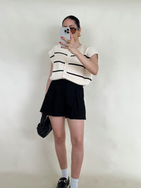 Pleated Shorts