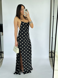 Dittany Polka Dot Dress