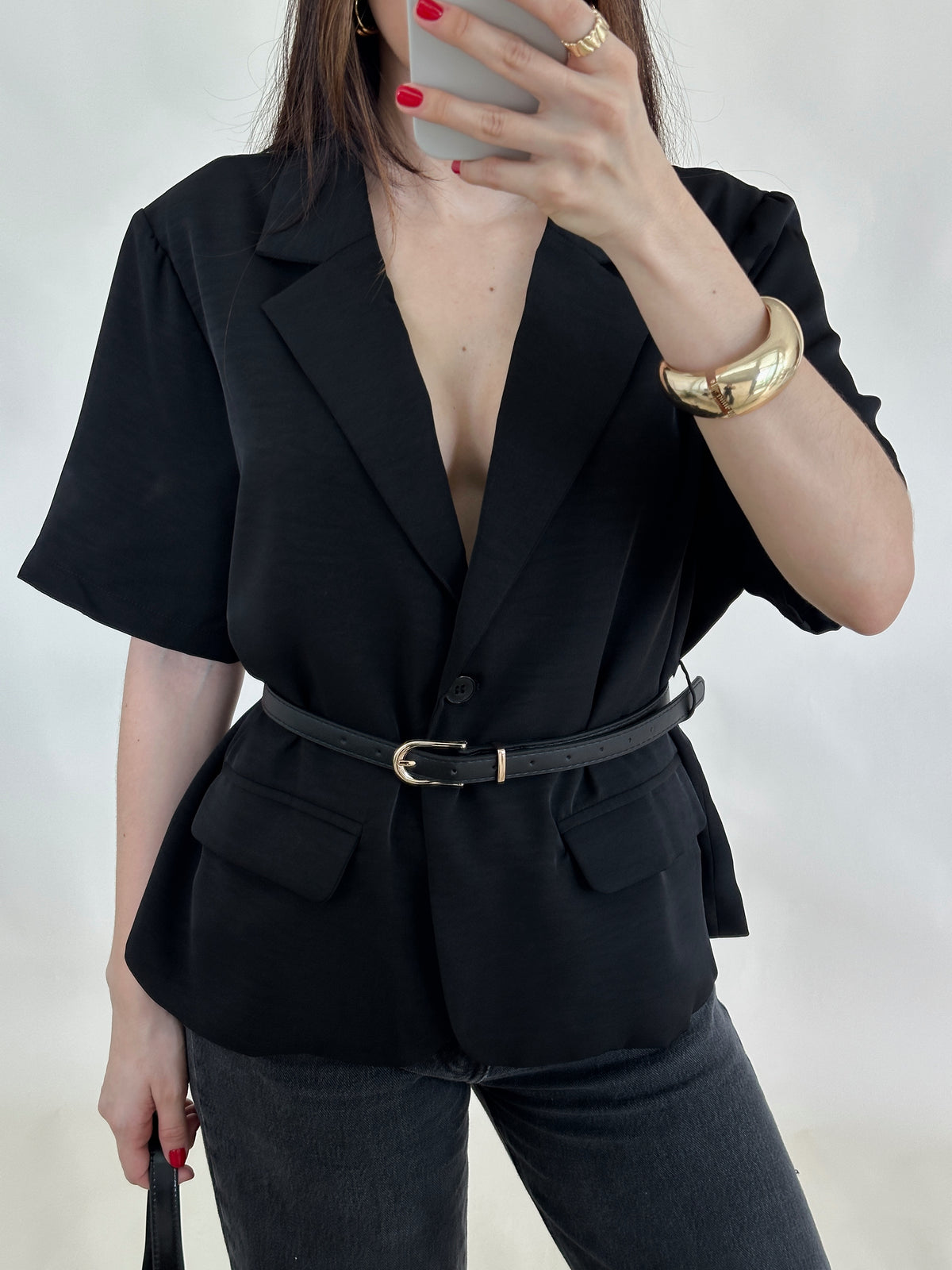 Silvie Belted Blazer
