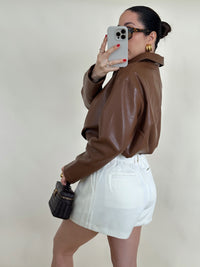 Pleated Shorts