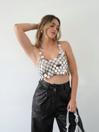 Whitney Disco Top