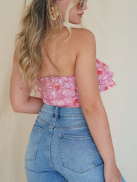 Blooming Ruffle Crop Top