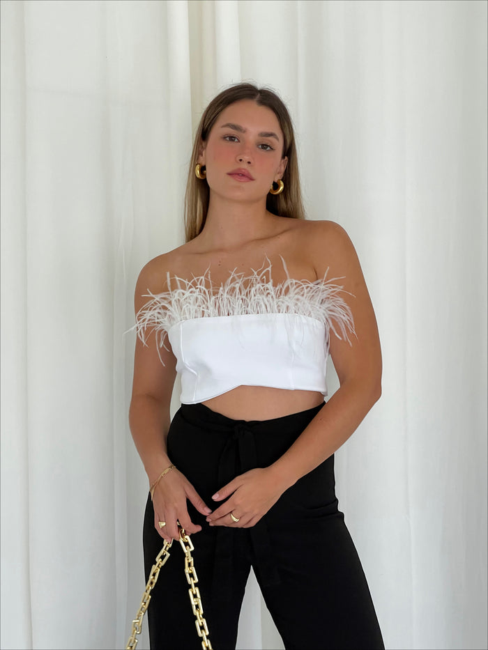 Glass of Rosé Crop Top