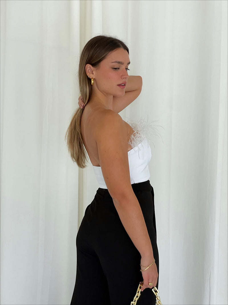 Glass of Rosé Crop Top
